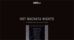 Desktop Screenshot of hotbachatanights.com